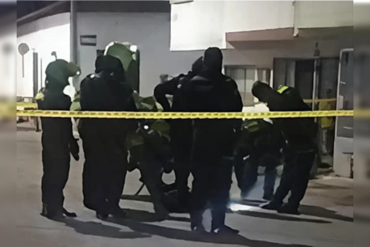 Freddy Alonso Portillo Carreño fue auxiliado por la Policía y trasladado de urgencia al Hospital Universitario de Santander.