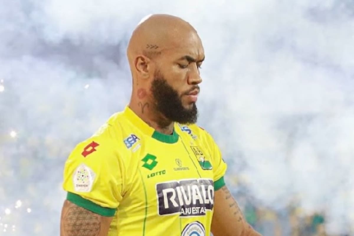 Freddy Hinestroza, jugador del Atlético Bucaramanga. Foto: Redes sociales.