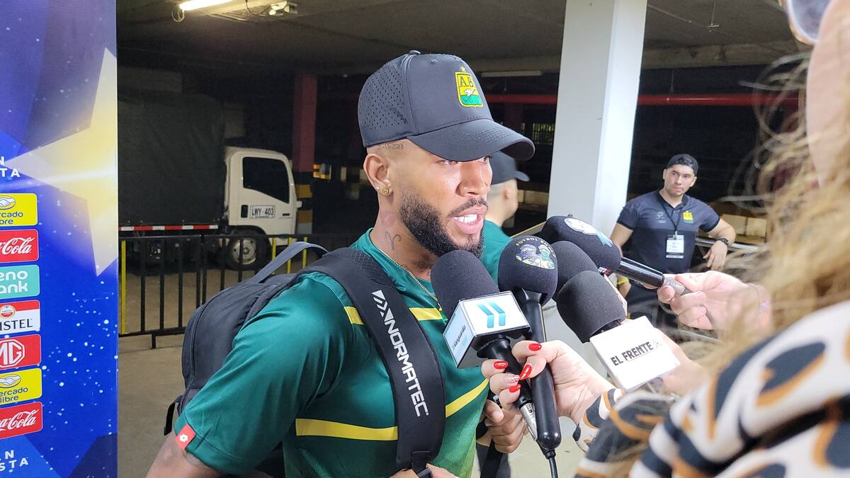 Freddy Hinestroza sufrió una lesión que lo dejará al margen en el Atlético Bucaramanga.