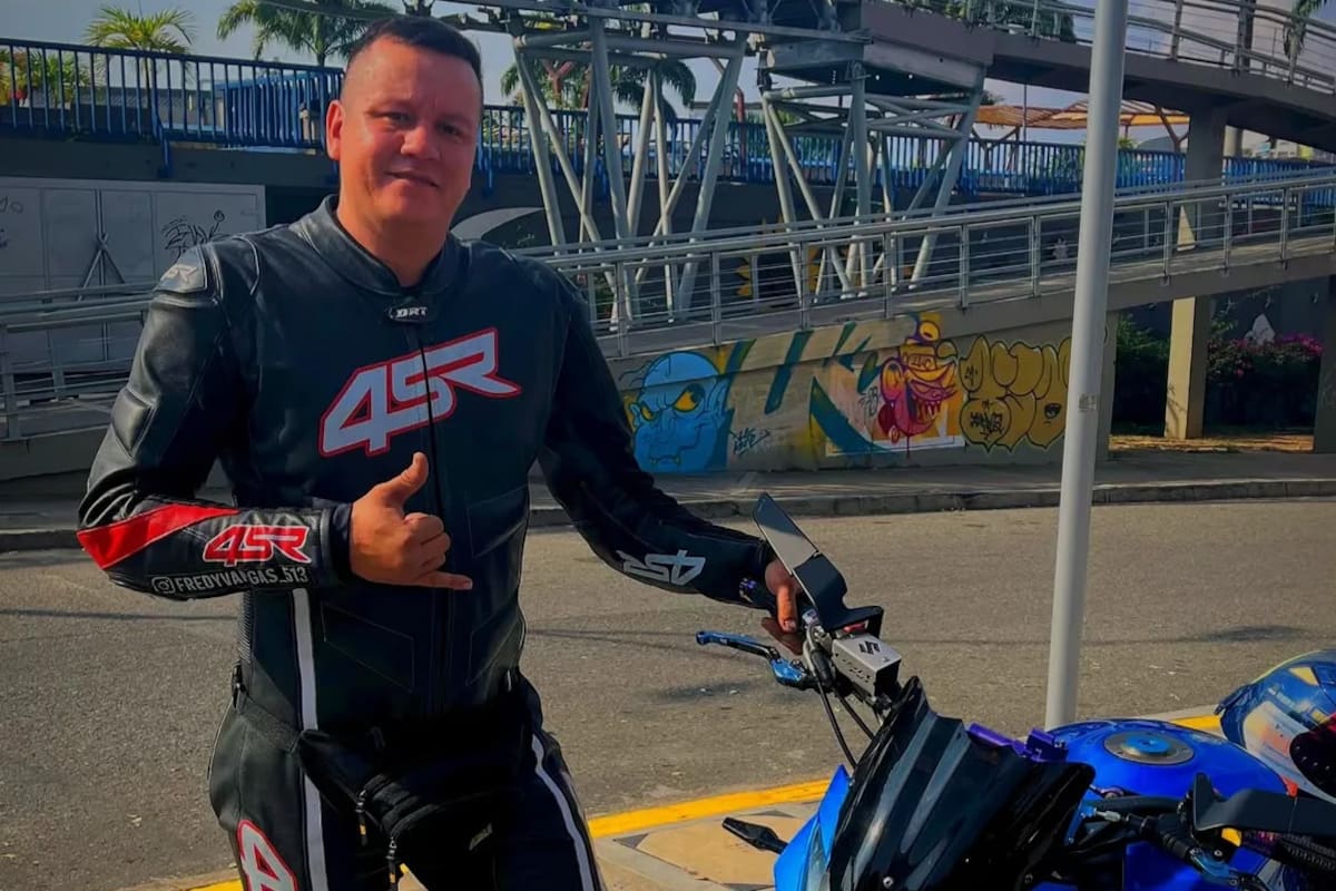 Freddy Rivero Vargas era reconocido por su pasión por las motocicletas de alto cilindraje y las competencias de motovelocidad.