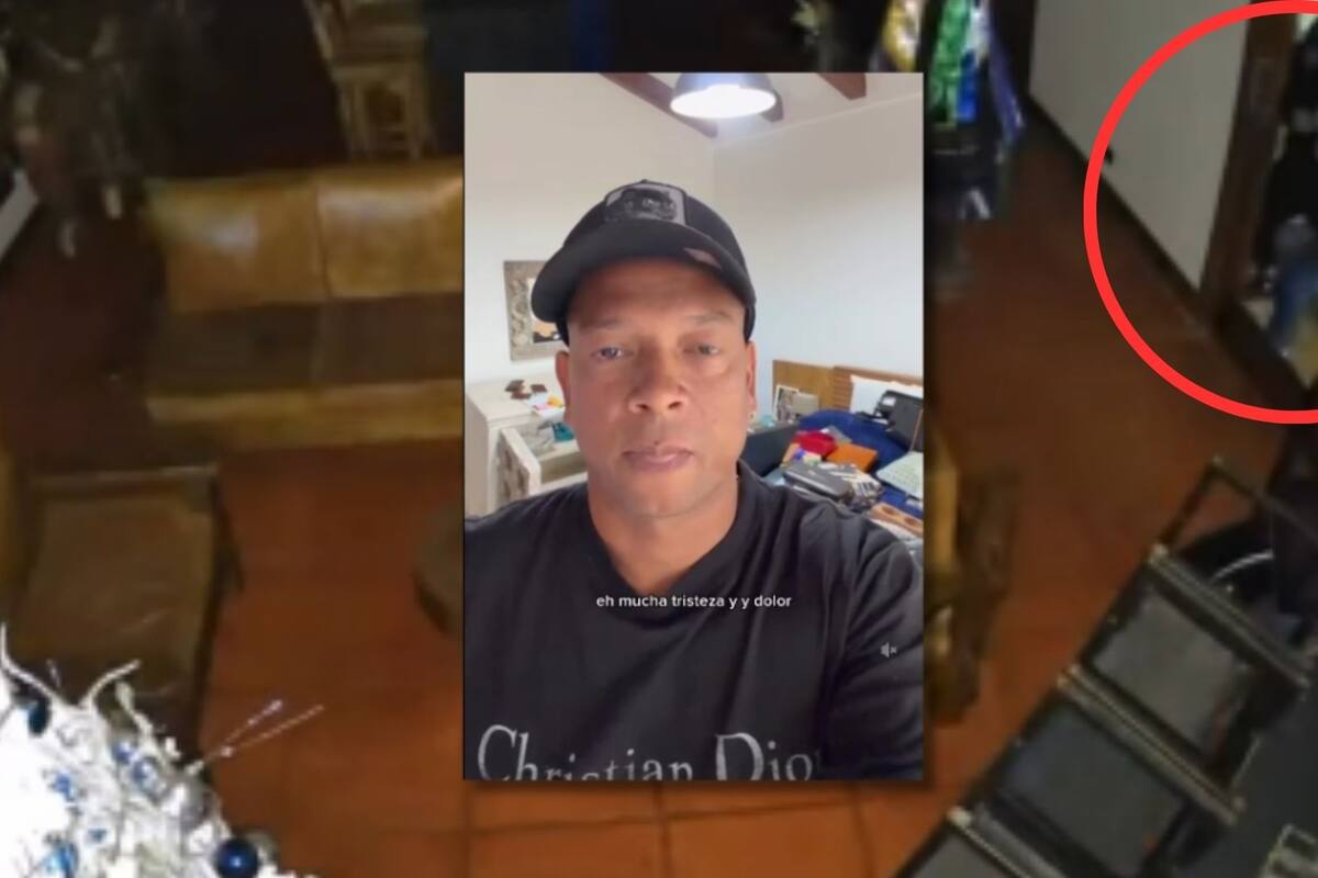 Fredy Guarín relató el violento robo que sufrió su hogar en las últimas horas. //Captura de pantalla.