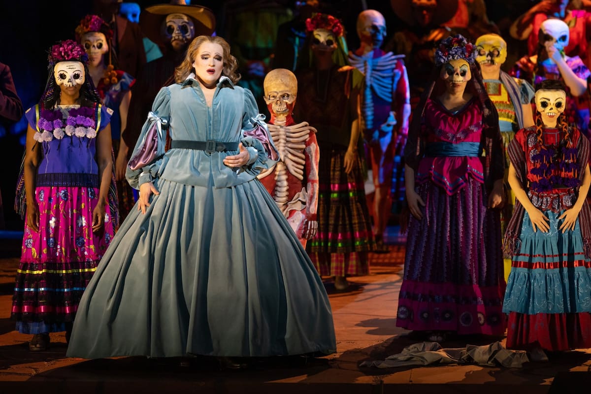 El último sueño de Frida y Diego, ópera de Gabriela Lena Frank y Nilo Cruz, será transmitida en vivo desde la Metropolitan Opera en salas seleccionadas de Cine Colombia. Foto suministrada/VANGUARDIA