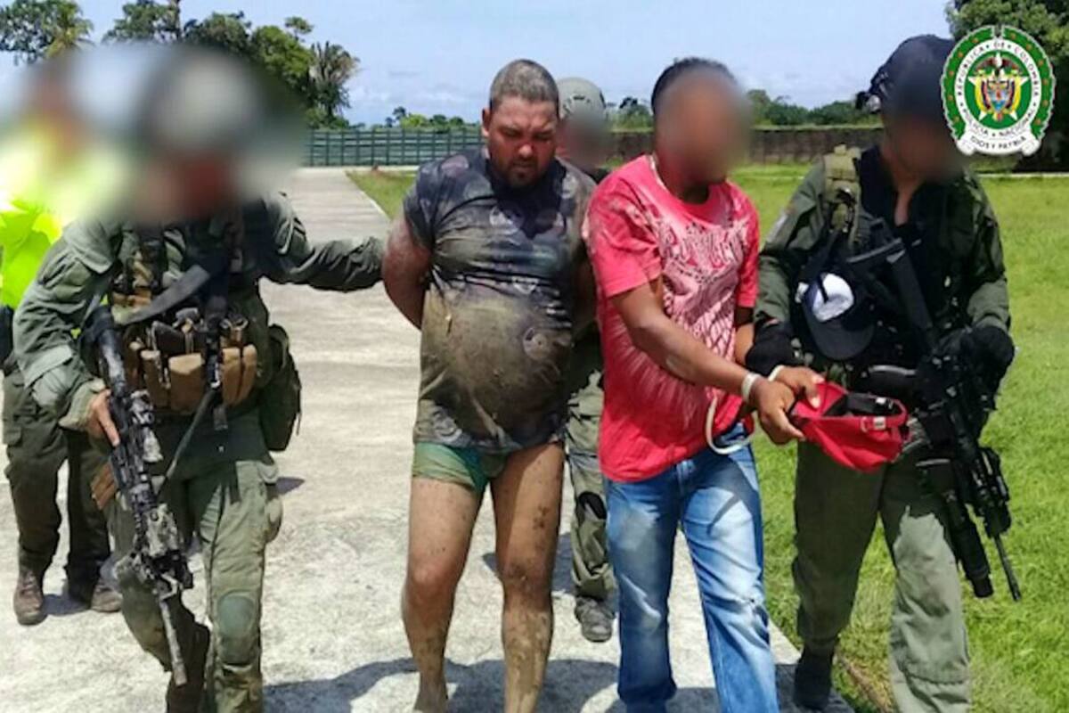 El Ministro resaltó la labor adelantada contra la estructura criminal y aseguró que los operativos de la Fuerza Pública no cesarán (Foto: Suministrada /VANGUARDIA LIBERAL )