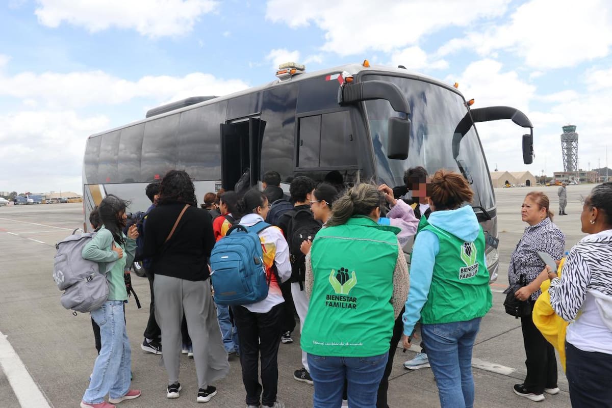 La Fuerza Aérea Colombiana con la Cancillería activó el plan de repatriación de los connacionales tras los terremotos de Venezuela. Foto: FAC