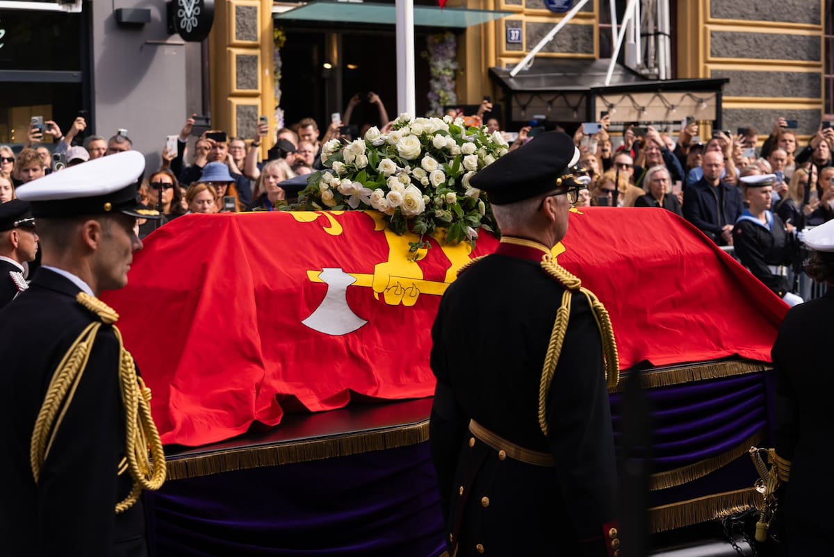 Este miércoles concluyeron los actos oficiales del funeral de Estado del rey Harald, de Noruega. Foto: EFE