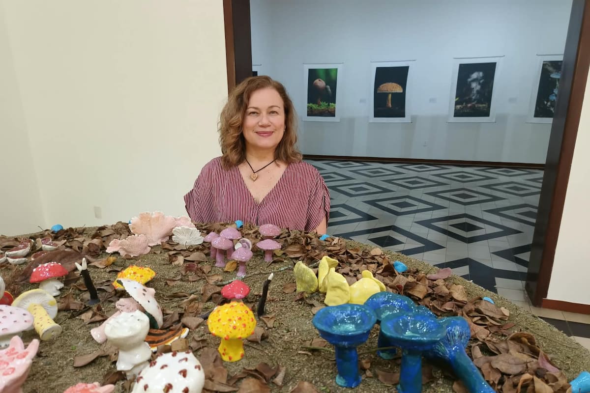 La exposición Funga estará abierta al público hasta el 5 de noviembre en la Casona de la Universidad Autónoma de Bucaramanga.