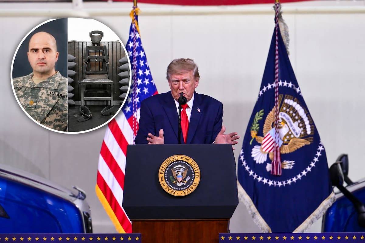 El presidente estadounidense, Donald Trump, descartó transmitir en directo la ejecución por fusilamiento de Nidal Malik Hasan.
