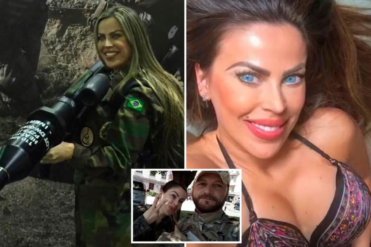 Modelo y actriz en su juventud, Thalita do Valle era socorrista y había participado en una misión contra el Estado Islámico en la región del Kurdistán Iraquí. Internet / VANGUARDIA