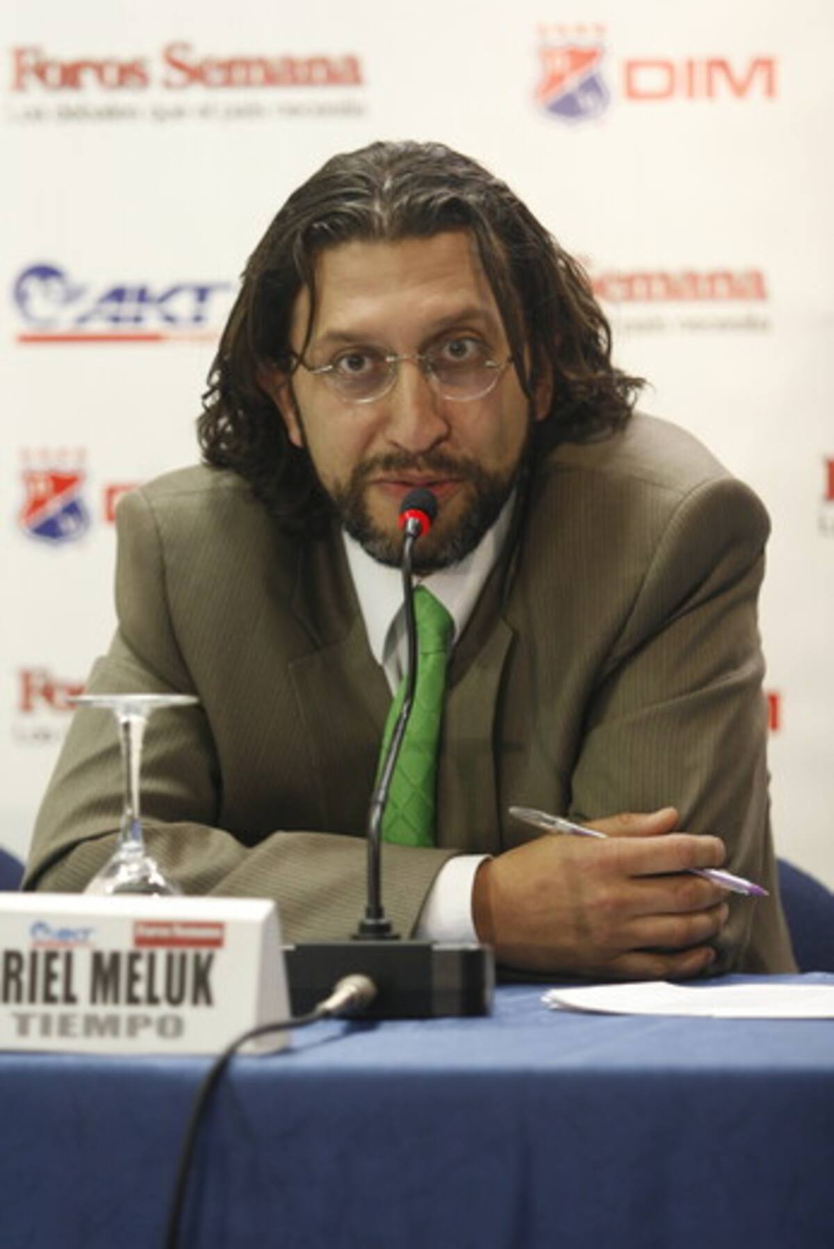 Gabriel Meluk, periodista de deportes. // COLPRENSA
