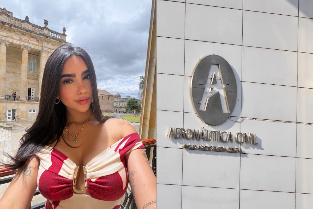 Gabriela Muñoz, exfuncionaria de la Aerocivil a la que acusan de tener una importante influencia en contratos en esa entidad. // Foto: tomada de X @gabymunozz - Colprensa.