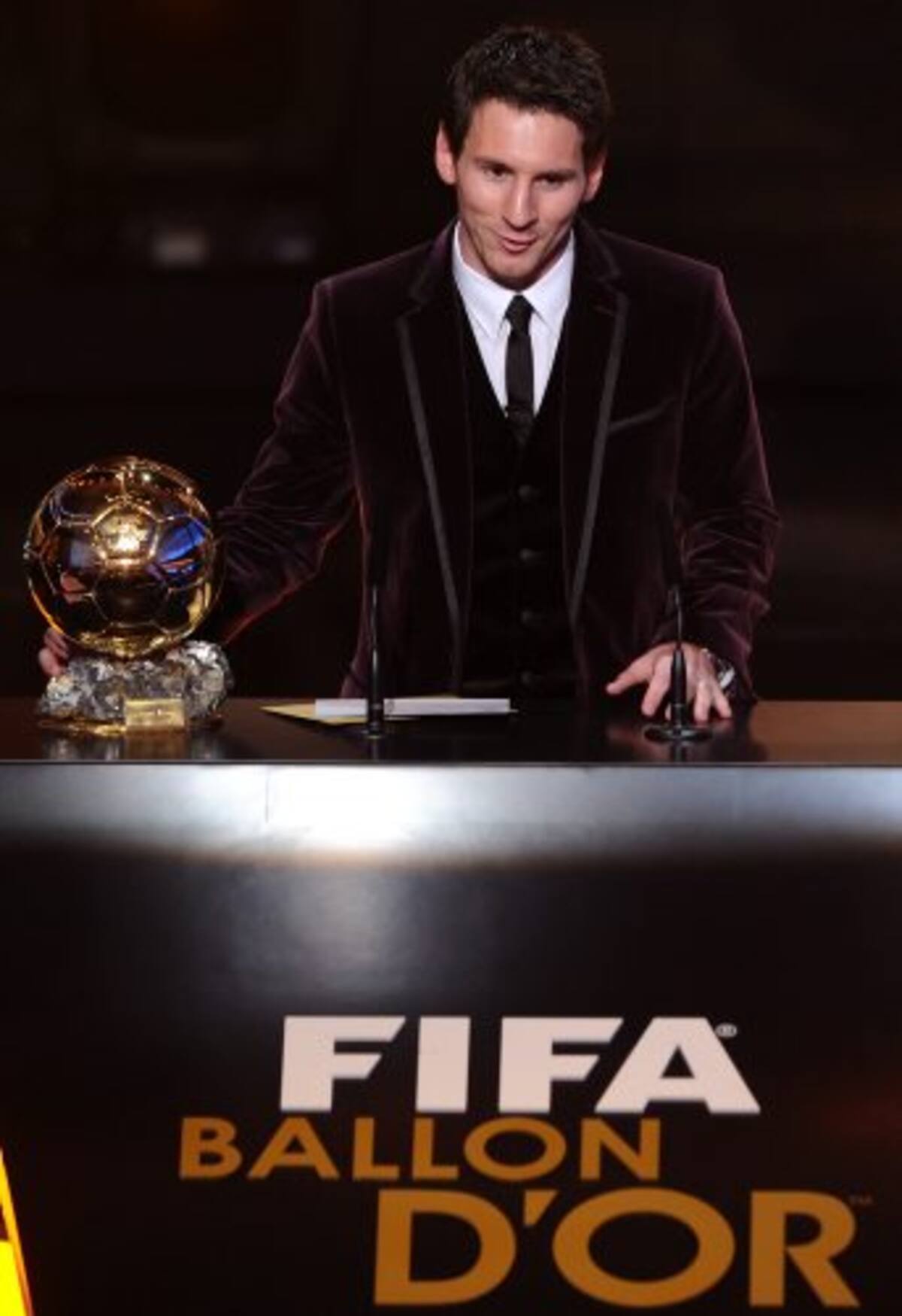 Lionel Messi gana el Balón de Oro por tercer año consecutivo (Foto: Afp/VANGUARDIA LIBERAL)