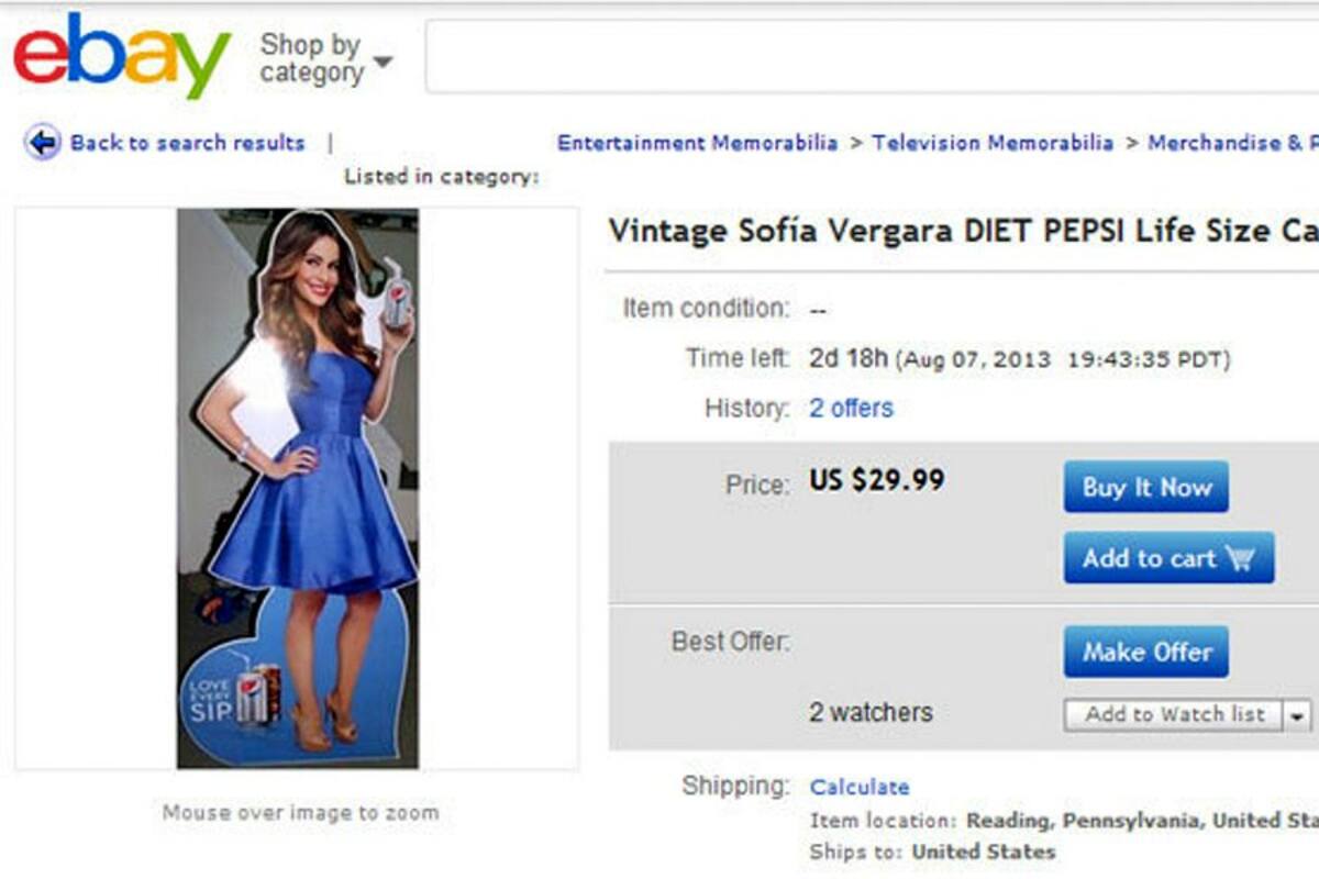 Portal de Internet ‘subasta’ a Sofia Vergara (Foto: Tomada de www.radiosantafe.com)