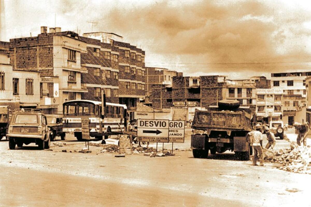 Evolución de la ‘espina dorsal’ de Bucaramanga (Foto: Archivo / VANGUARDIA LIBERAL)
