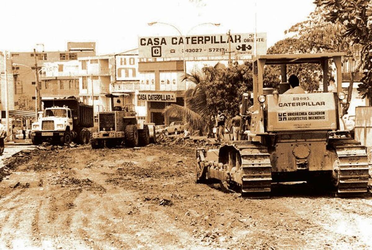 Evolución de la ‘espina dorsal’ de Bucaramanga (Foto: Archivo / VANGUARDIA LIBERAL)