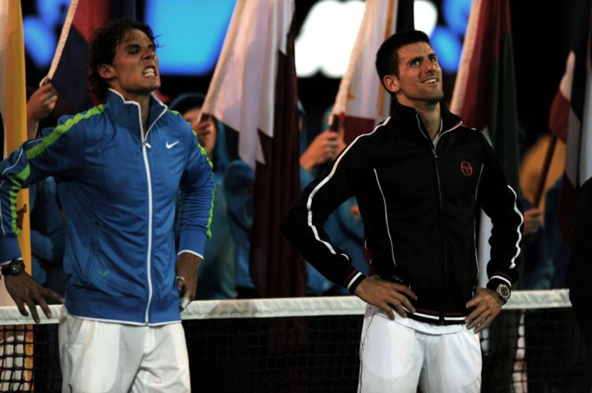 Rafael Nadal y Novak Djokovic (Foto: AFP / VANGUARDIA LIBERAL)