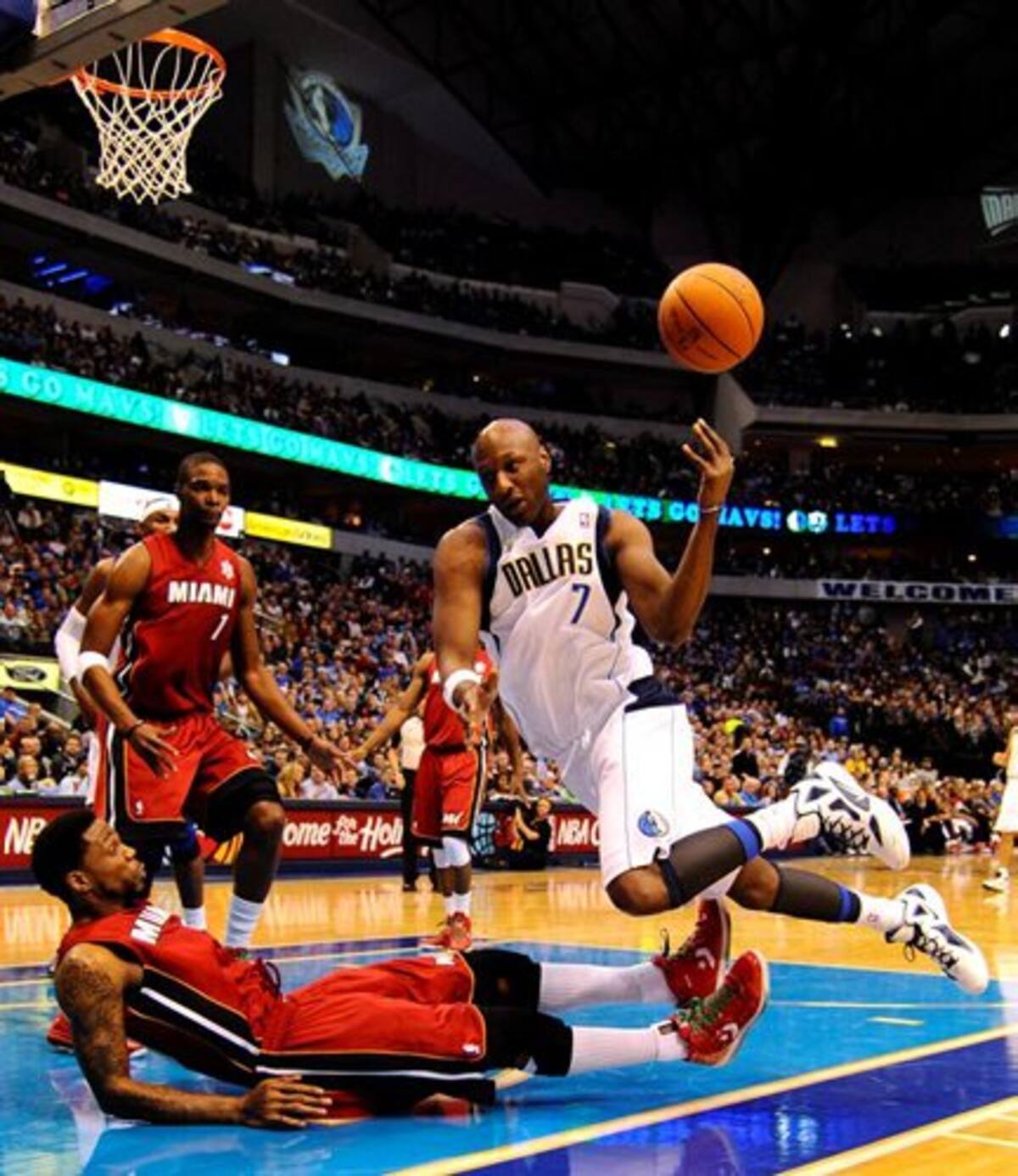 Los Heat de Miami y los Mavericks de Dallas. (Foto: Efe/ VANGUARDIA LIBERAL)