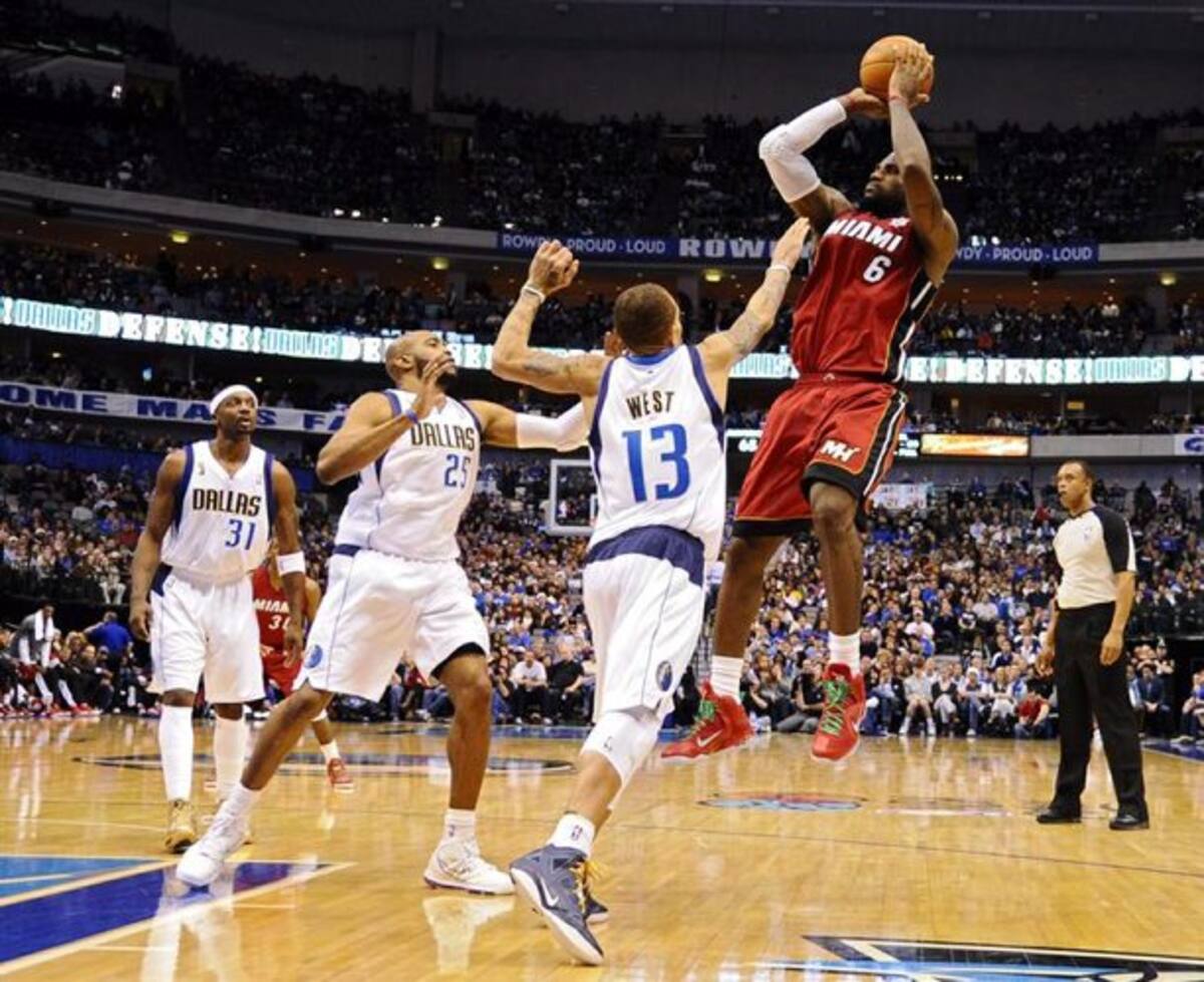 Los Heat de Miami y los Mavericks de Dallas. (Foto: Efe/ VANGUARDIA LIBERAL)