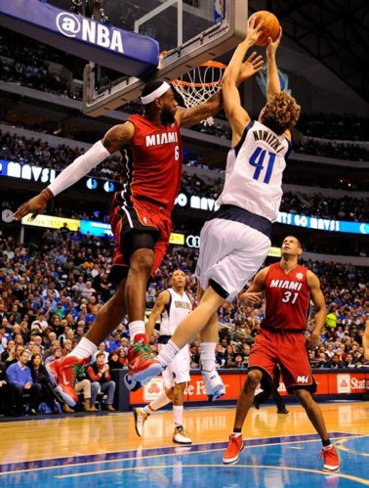 Los Heat de Miami y los Mavericks de Dallas. (Foto: Efe/ VANGUARDIA LIBERAL)