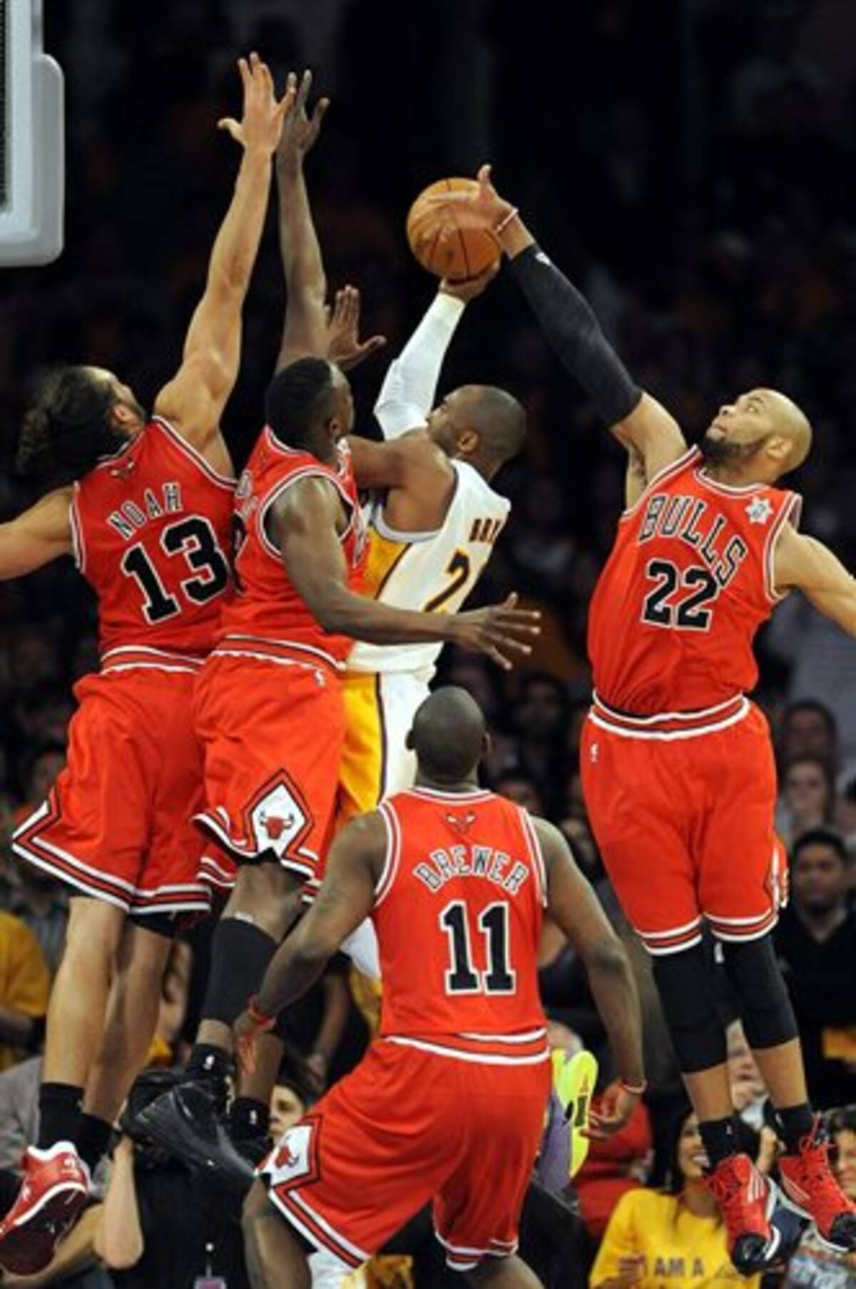 Bulls de Chicago y Lakers de Los Ángeles. (Foto: Efe/ VANGUARDIA LIBERAL)