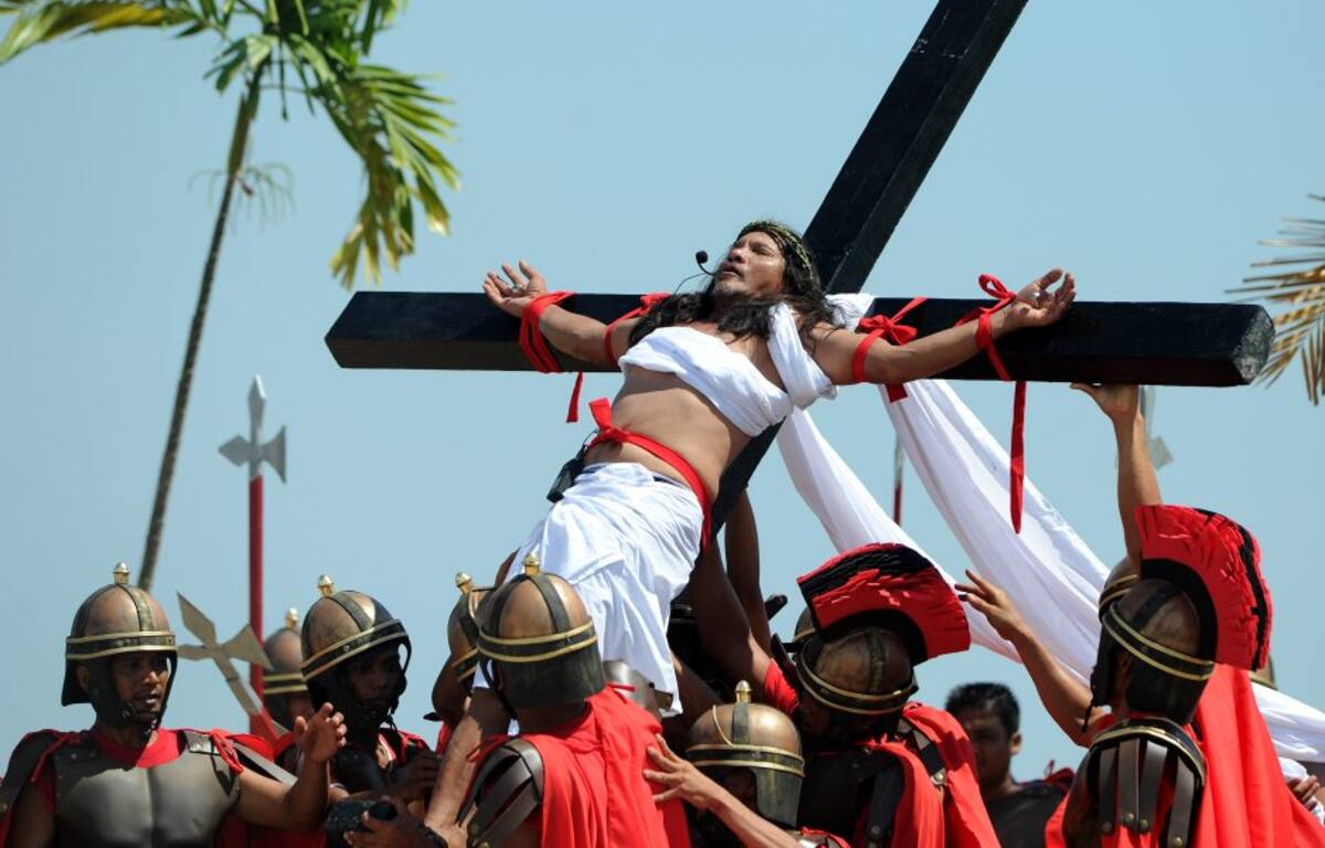 Con crucifixiones filipinos celebran el Viernes Santo (Foto: AFP, NOEL CELIS / VANGUARDIA LIBERAL)