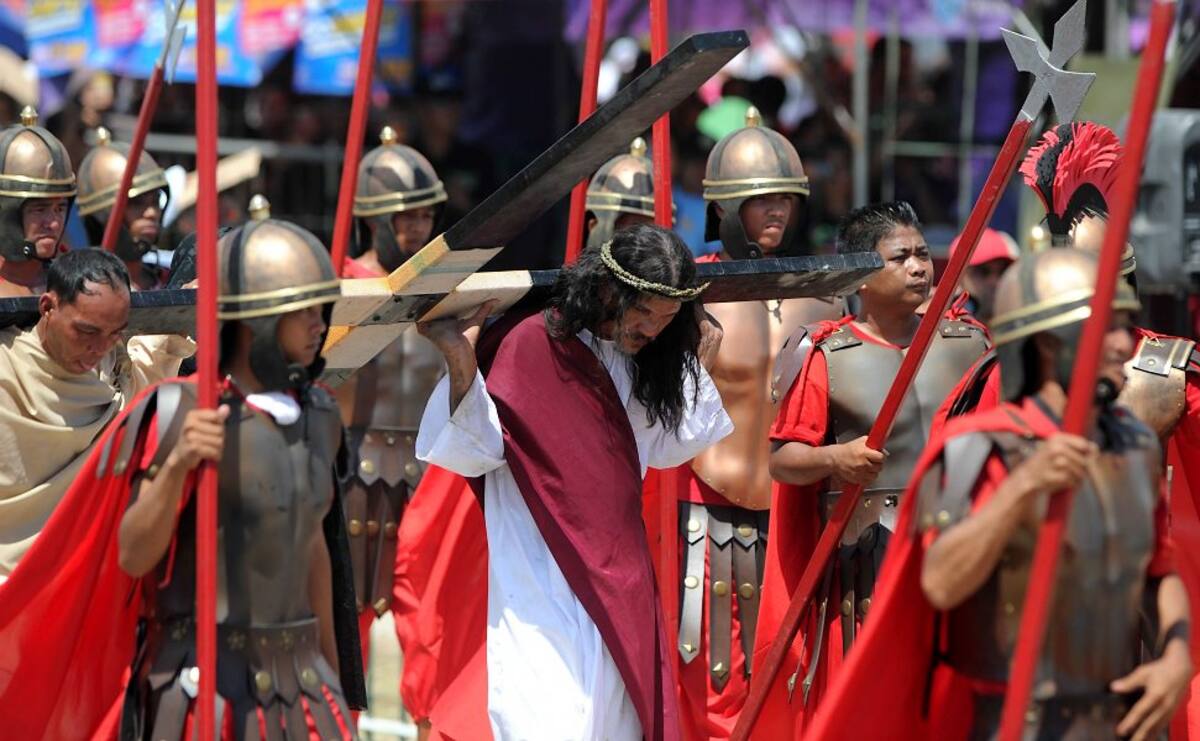 Con crucifixiones filipinos celebran el Viernes Santo (Foto: AFP, NOEL CELIS / VANGUARDIA LIBERAL)