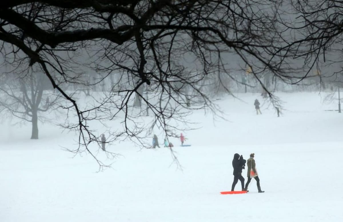 La tormenta obligó a aplazar al viernes un encuentro en Washington entre el presidente Donald Trump y la canciller alemana Angela Merkel, previsto inicialmente para este martes. (Foto: AFP/VANGUARDIA LIBERAL)