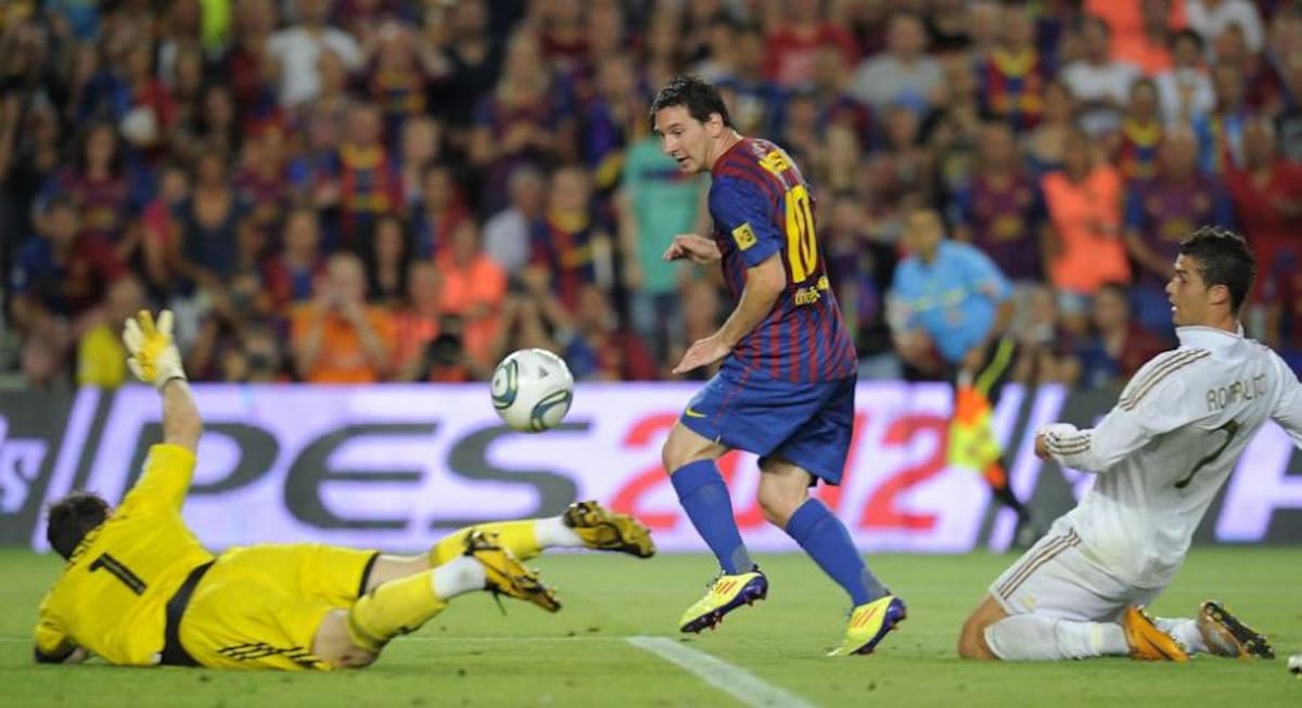 Messi derrotó al arquero y capitán del onceno madrileño (Foto: Afp/VANGUARDIA LIBERAL)