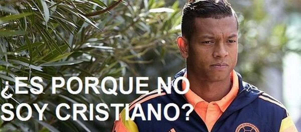 Vea los 'memes' más originales tras empujón de James a Guarín (Foto: Tomado de Facebook y Twitter )