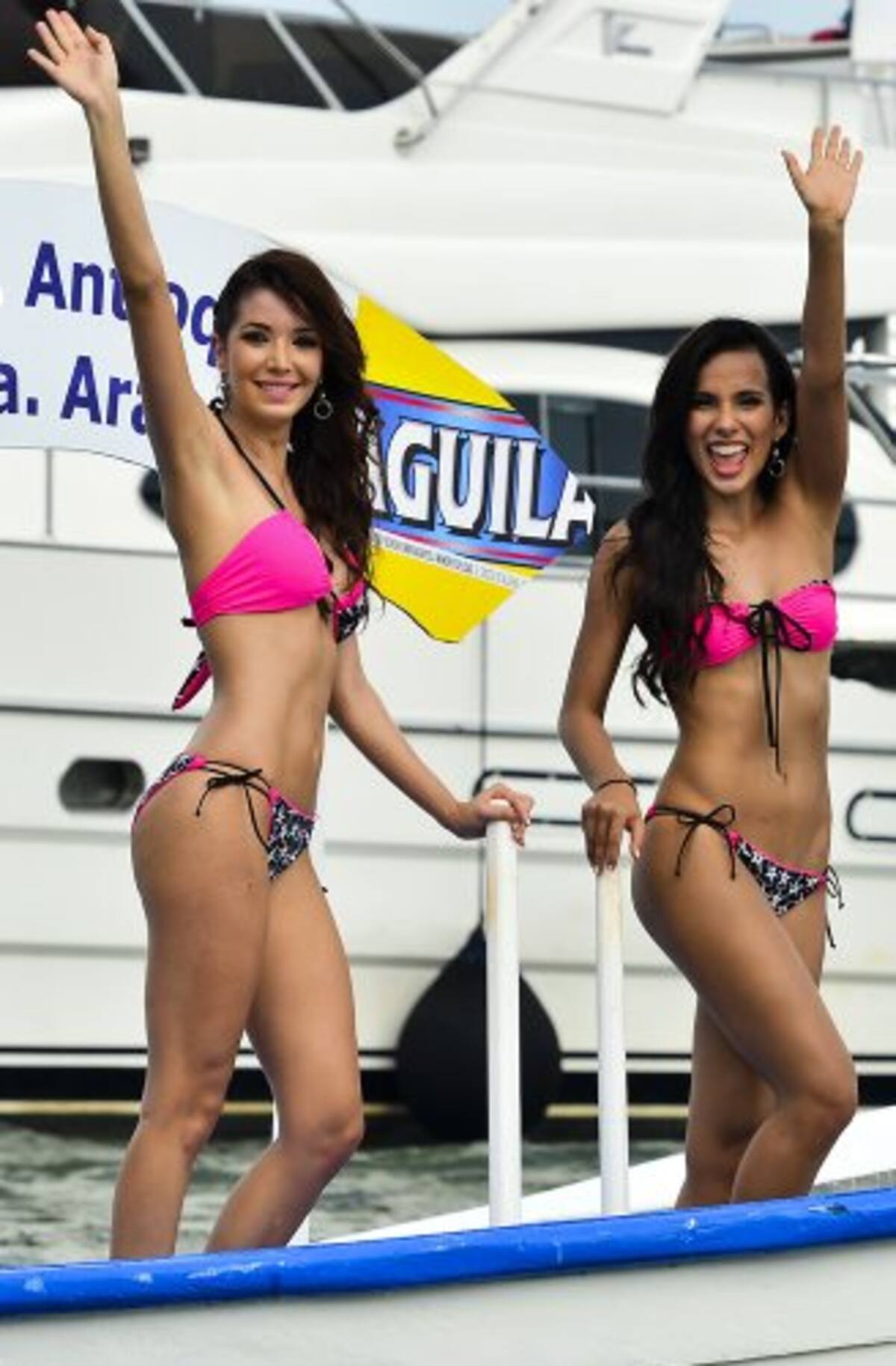 Las reinas brillaron en el desfile de Balleneras (Foto: AFP/VANGUARDIA LIBERAL)