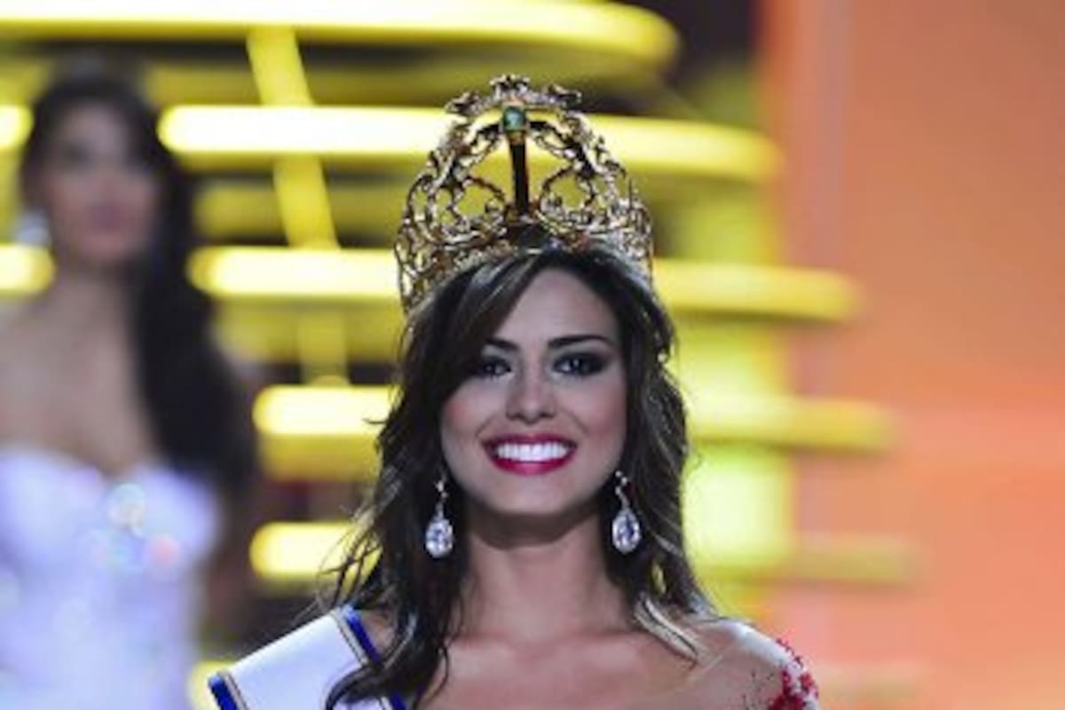Señorita Colombia, Carmen Lucía Aldana Roldán. (Foto: AFP / VANGUARDIA LIBERAL)
