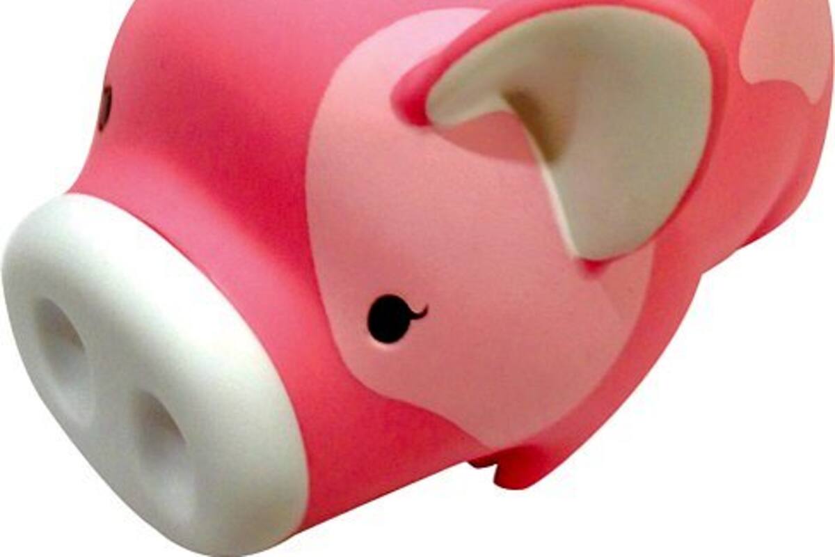 2.Qué tierno… Piggy Sound Bank hace “oink oink” cada vez que recibe una moneda. Una de las versiones más clásicas del mercado. De Poor Designer. $75.000 (Foto: Revista Nueva/VANGUARDIA LIBERAL)