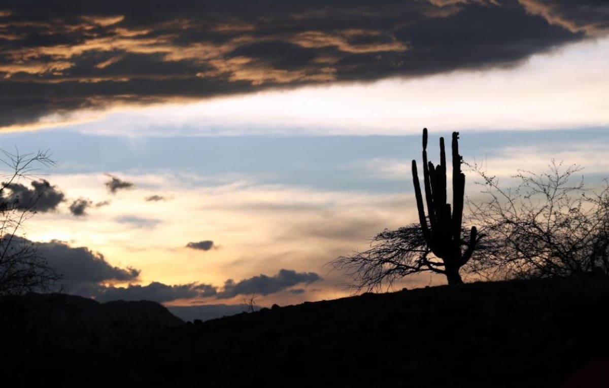 Astrónomos y turistas atraídos por el encanto del cielo del Desierto de La Tatacoa (Foto: EFE /VANGUARDIA LIBERAL)