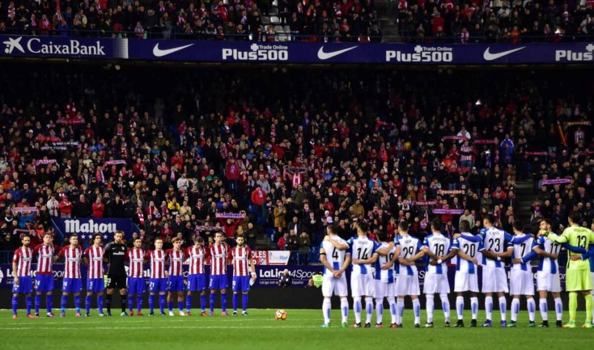 El fútbol europeo recordó al Chapecoense (Foto: AFP /VANGUARDIA LIBERAL)