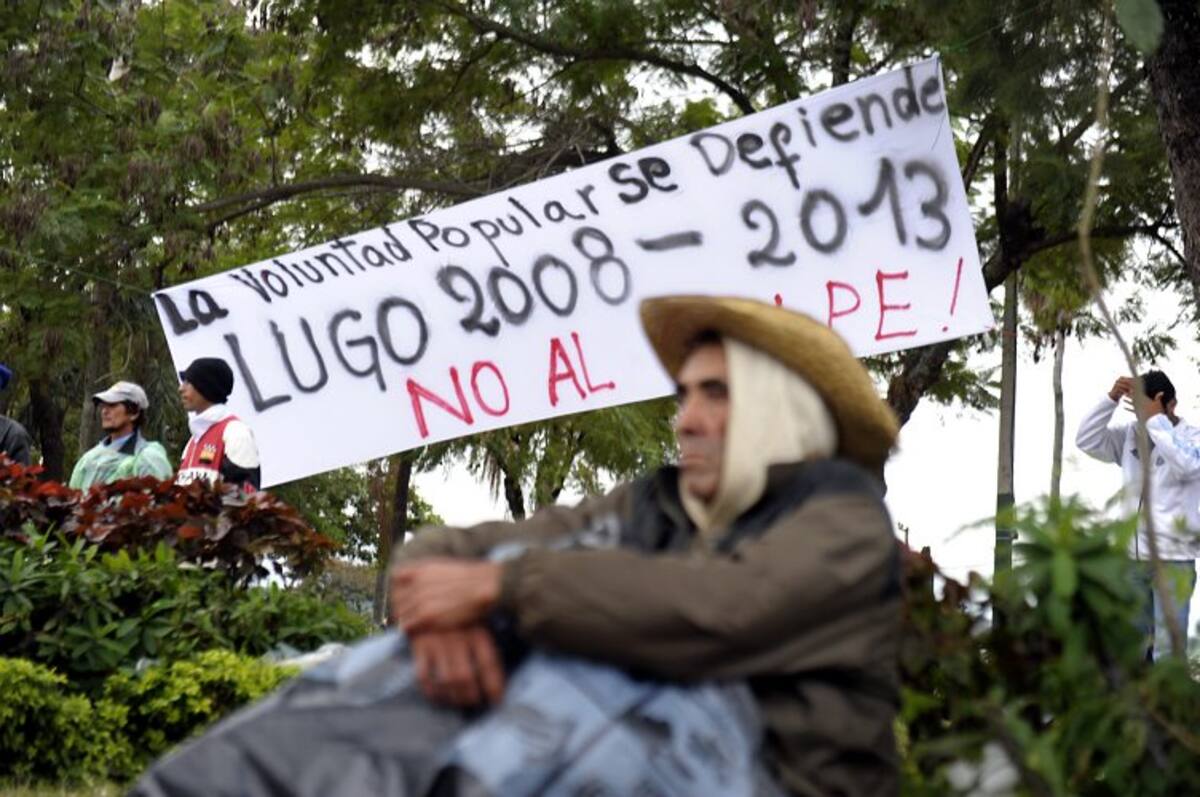 Así vivieron los paraguayos la destitución del presidente Lugo (Foto: AFP/VANGUARDIA LIBERAL)