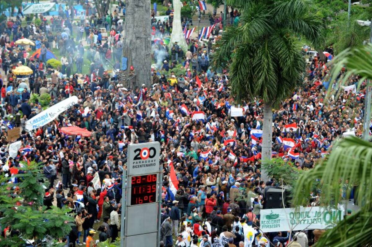 Así vivieron los paraguayos la destitución del presidente Lugo (Foto: AFP/VANGUARDIA LIBERAL)