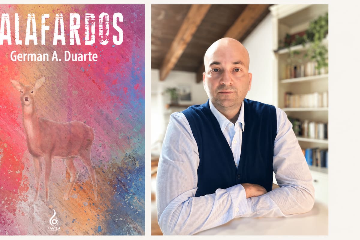 Galafardos es la primera novela de Germán A. Duarte y nació de más de una década de investigación sobre Vetas y Santurbán, material que el autor transformó en una historia de ficción sobre las tensiones sociales, ambientales y políticas de la región.