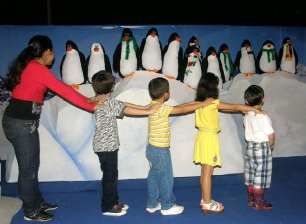 Los pingüinos, así como el taller de Santa y demás atracciones navideñas estarán a disposición de los bumangueses en Cenfer dentro del programa Magia Navidad. (Foto: Vanguardia Liberal)