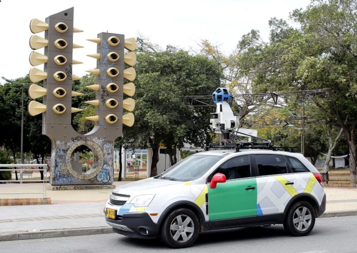 Google toma fotos de 360 grados de Bucaramanga (Foto: Javier Gutiérrez / VANGUARDIA LIBERAL)