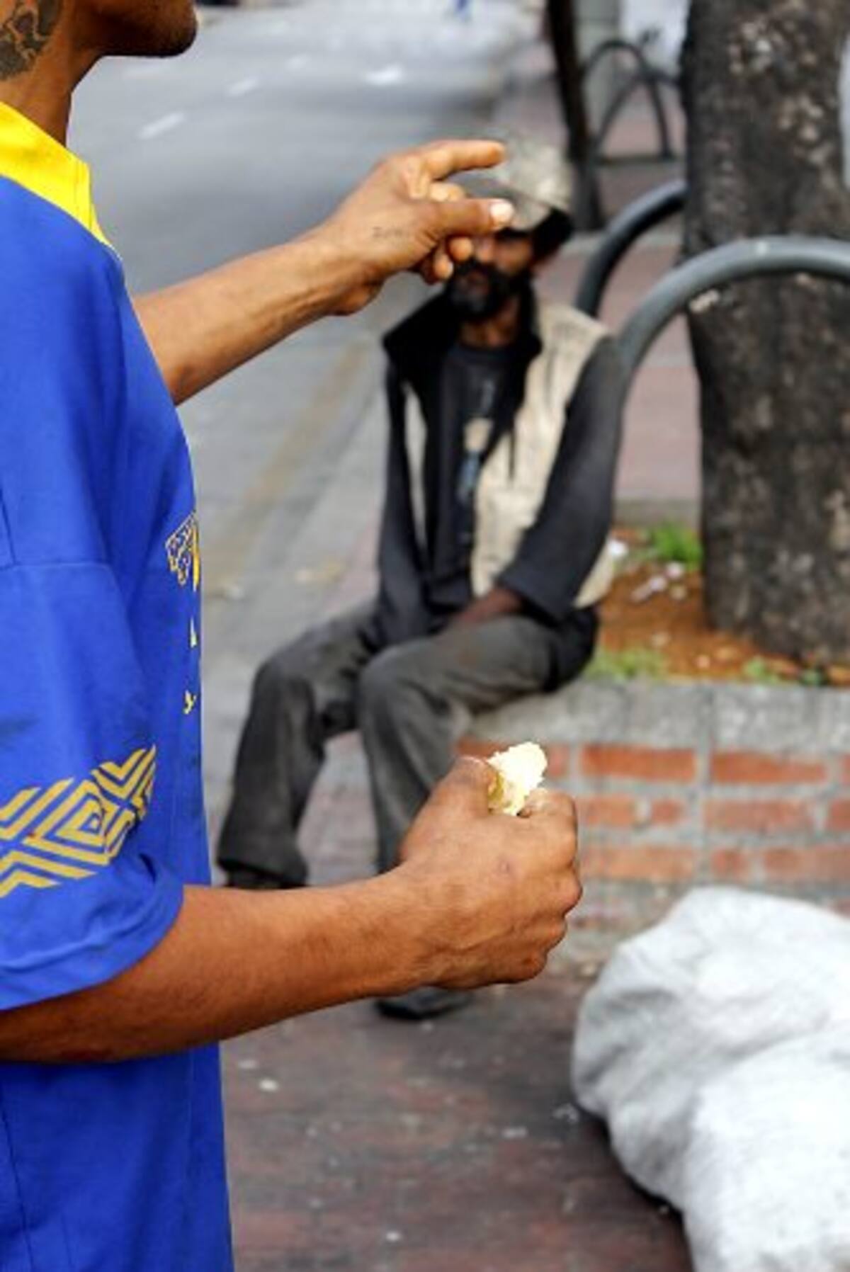 Las vidas detrás de ‘los invisibles’ que habitan las calles (Foto: Javier Gutiérrez/VANGUARDIA LIBERAL)