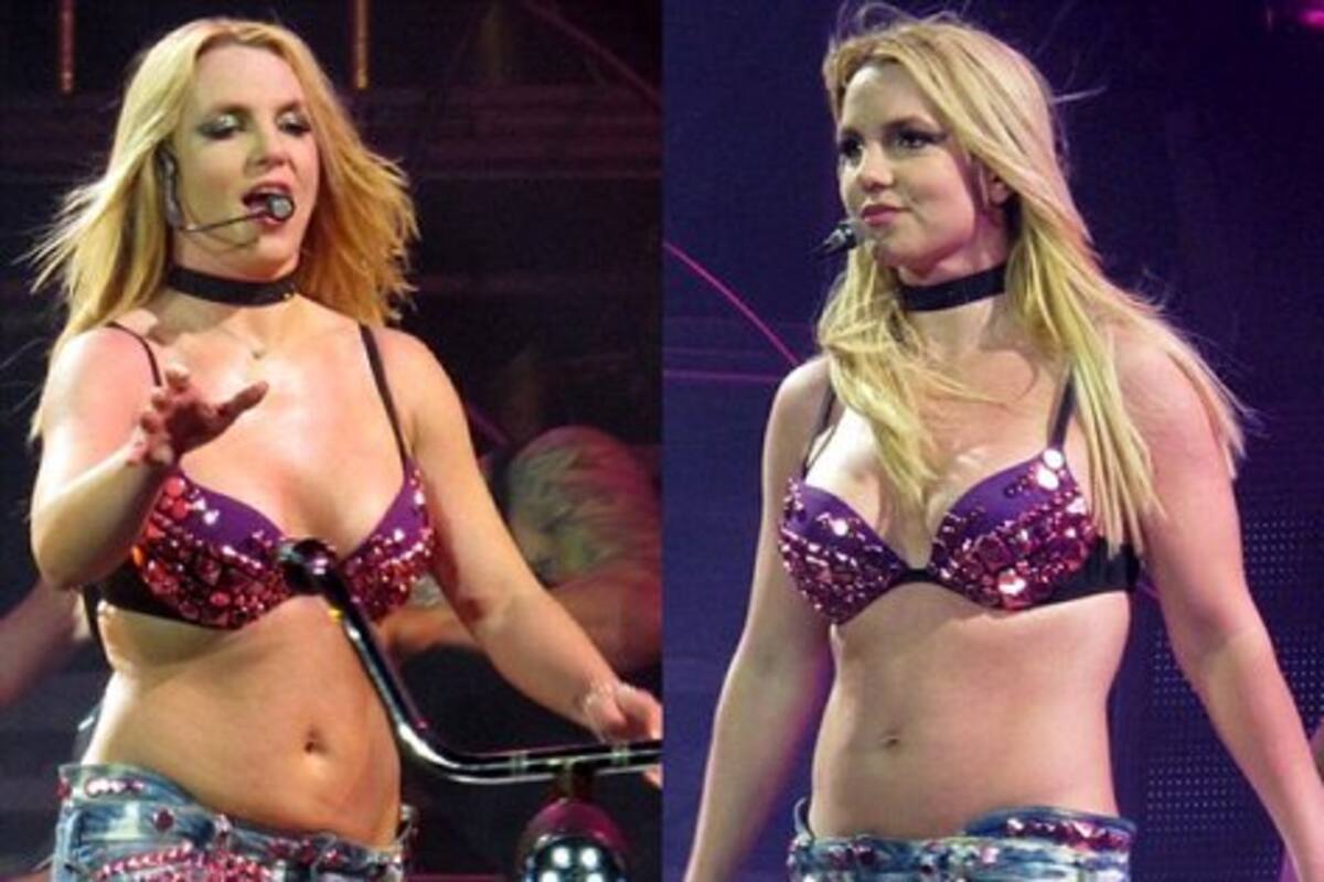 Así lució Britney Spears en su “Femme Fatale Tour” en Londres (Foto: Tomada de internet/ VANGUARDIA LIBERAL)