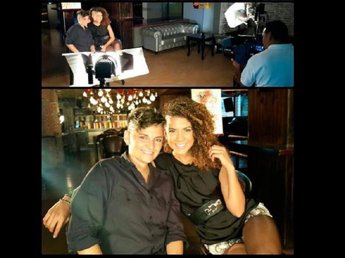 La ‘Crespa’ del ‘Desafío África’ presenta a su novia Camila Chaín (Foto: Tomada de www.caracoltv/lared.com / VANGUARDIA LIBERAL)