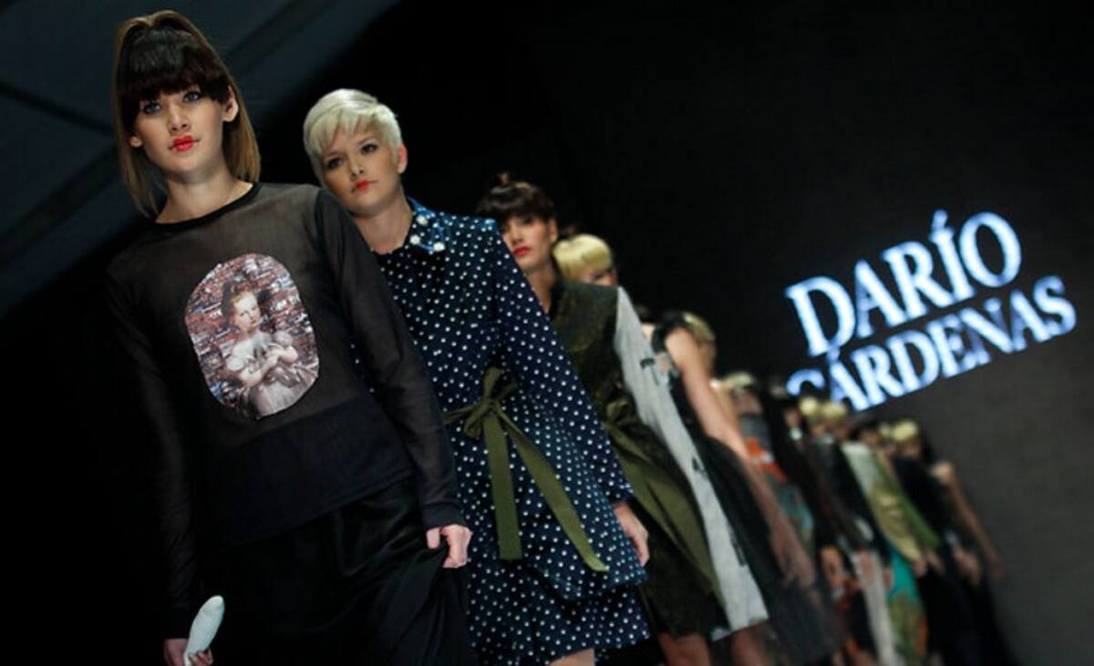 La onda retro se tomó el Círculo de la Moda de Bogotá (Foto: Colprensa/VANGUARDIA LIBERAL)
