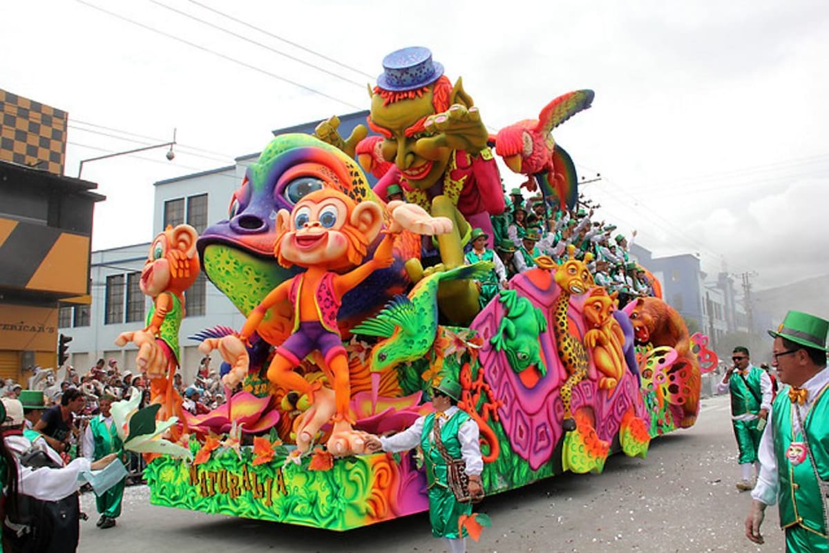 Imágenes del majestuoso desfile en el Carnaval de Pasto (Foto: Colprensa /VANGUARDIA LIBERAL)