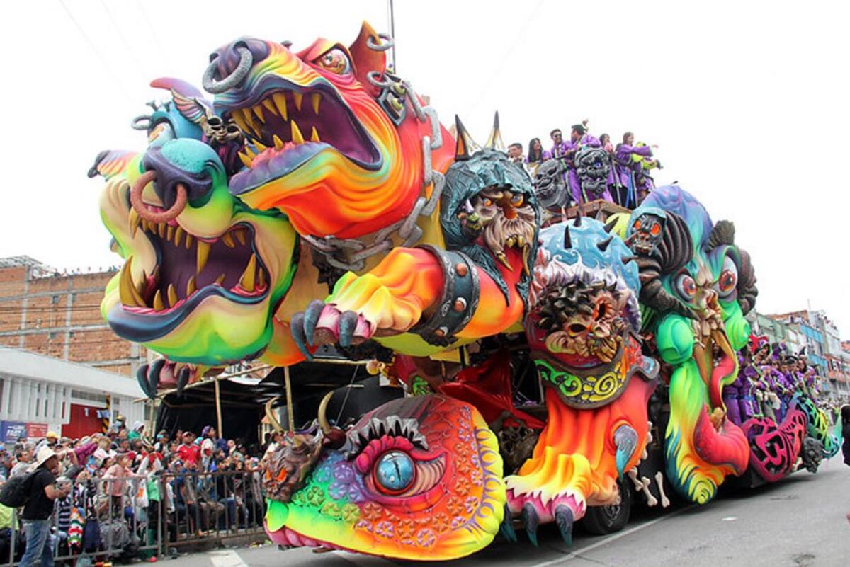 Imágenes del majestuoso desfile en el Carnaval de Pasto (Foto: Colprensa /VANGUARDIA LIBERAL)
