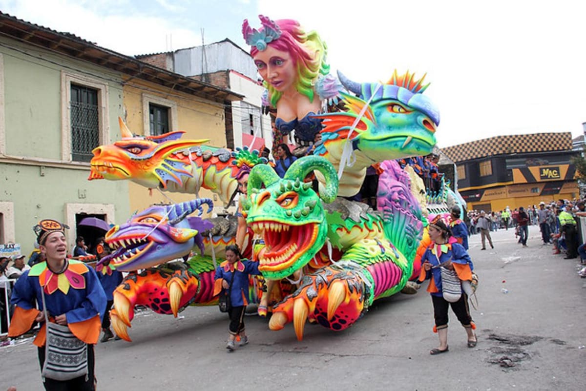 Imágenes del majestuoso desfile en el Carnaval de Pasto (Foto: Colprensa /VANGUARDIA LIBERAL)