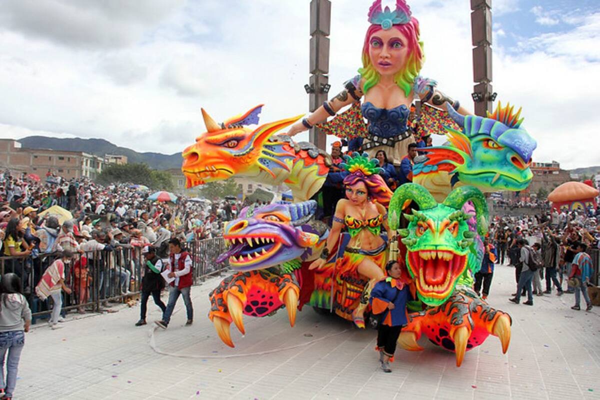 Imágenes del majestuoso desfile en el Carnaval de Pasto (Foto: Colprensa /VANGUARDIA LIBERAL)