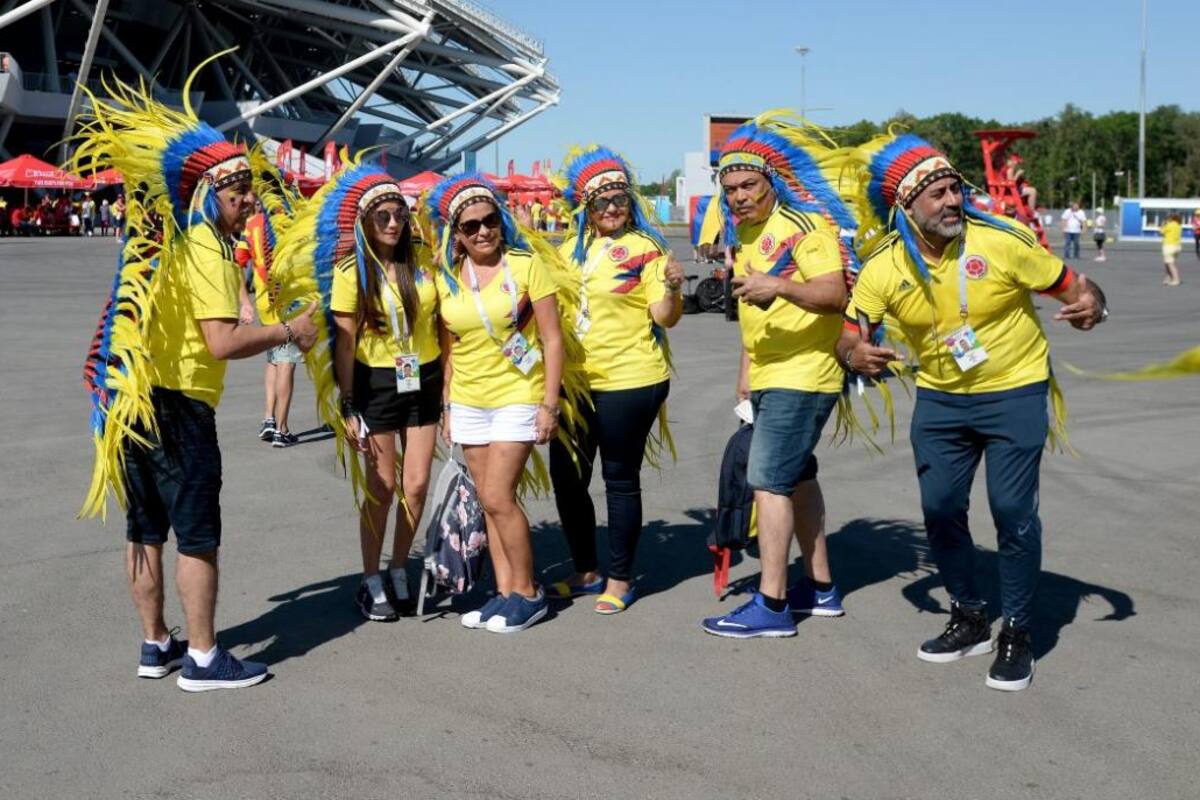 La fiesta 'tricolor' se toma Samara (Foto: Colprensa/VANGUARDIA LIBERAL)