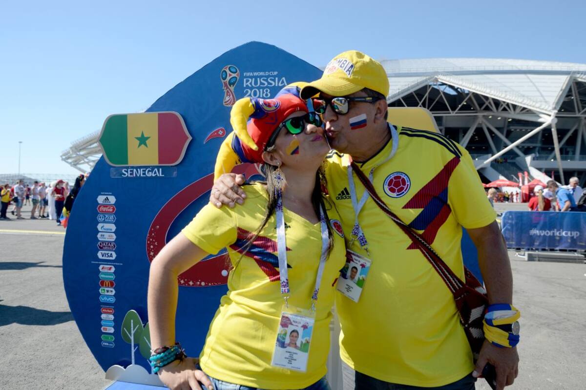 La fiesta 'tricolor' se toma Samara (Foto: Colprensa/VANGUARDIA LIBERAL)