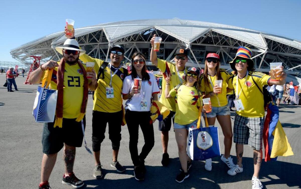 La fiesta 'tricolor' se toma Samara (Foto: Colprensa/VANGUARDIA LIBERAL)