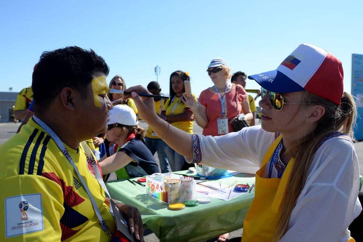 La fiesta 'tricolor' se toma Samara (Foto: Colprensa/VANGUARDIA LIBERAL)